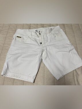 White Denim Shorts by Dolce&Gabbana